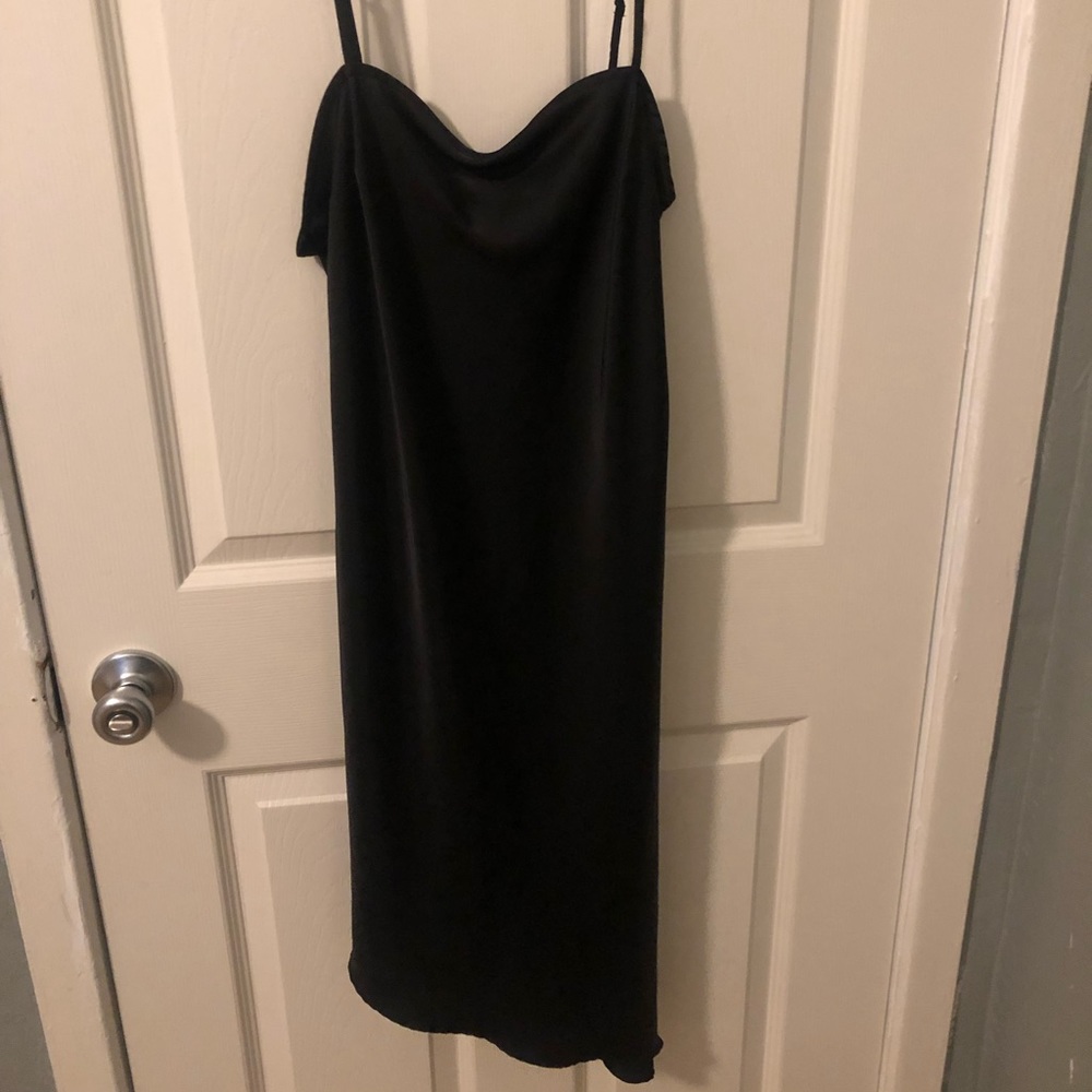 Mini slip dress